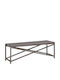 Παγκάκι Εξωτερικού Χώρου Rattan 120x40x43cm
