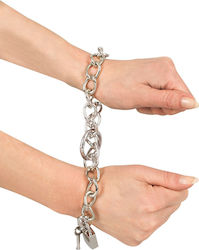 You2Toys Bad Kitty Metal Chain Cuffs