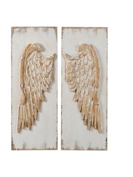 Artekko Wings Twofold Painting Wooden 40x107cm