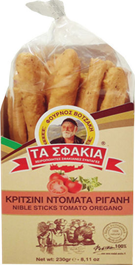 ΤΑ ΣΦΑΚΙΑ Κριτσίνια με Ντομάτα και Ρίγανη 230gr