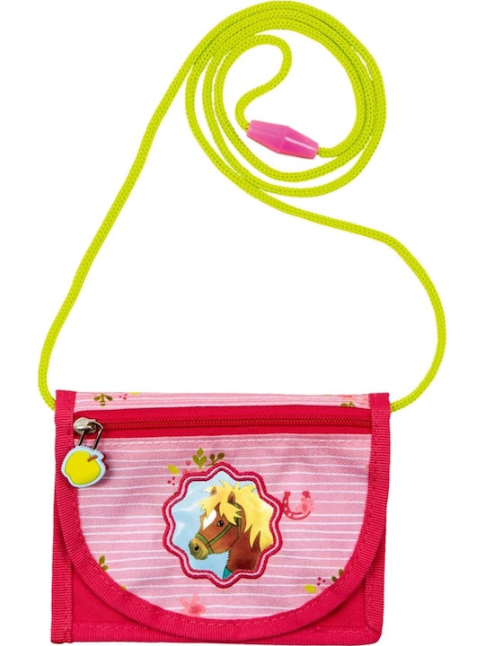 Die Spiegelburg Our Pony Farm Kids Wallet with Zipper Pink