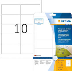 Herma 250 Selbstklebende A4-Etiketten 96x50.8mm Herma 250 Selbstklebende A4-Etiketten 96x50.8mm