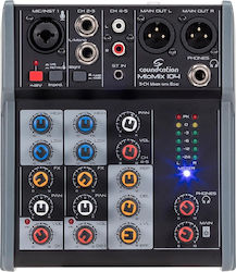Soundsation MIOMIX 104 Αναλογική Κονσόλα 5 Καναλιών με Phantom Power & 1 Εισόδο XLR