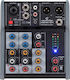Soundsation MIOMIX 104 Аналогова конзола 5 канала с Фантомно захранване & 1 XLR вход