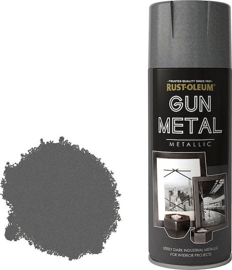 Rust-Oleum Спрей Боядисване Metallic с Металик Ефект метален пистолет 400мл
