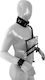 Kiotos Breast Pillory Neck & Limb Restraint Set in Black Color