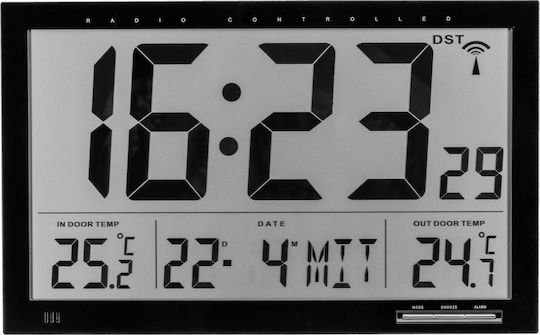TFA Tisch-Digitaluhr mit Wecker & Radio 60.4510.01
