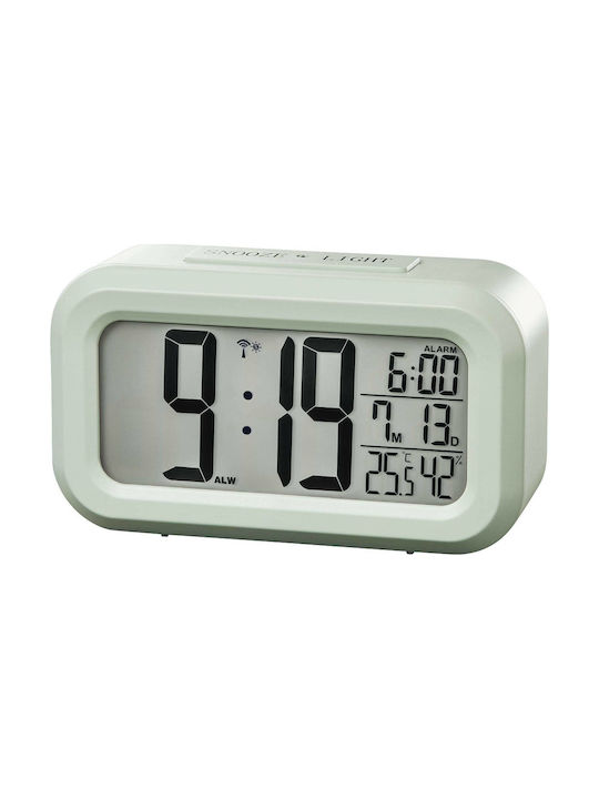 HAMA Ψηφιακό Ρολόι Επιτραπέζιο με Ξυπνητήρι Mint Green 00186322