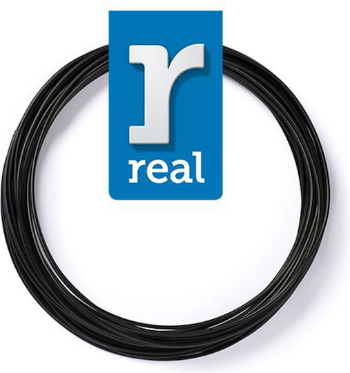 Real Filament Real PLA 3D Printer Filament 1.75mm Black 0.0035kg