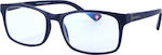 Montana Eyewear BLF73 Reading Glasses +1.50 Blue BLF73