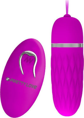 Pretty Love Dawn Vibrator Ouă cu Telecomandă 9.2cm BI-014404W Violet