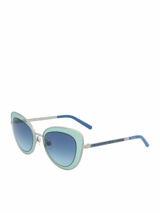 Swarovski Women's Sunglasses with Turquoise Frame 3803883