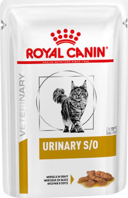 Royal Canin Urinary S/O Gravy Hrană umedă pentru Pisică Adultă în Pungă cu Orez 85gr 3617010