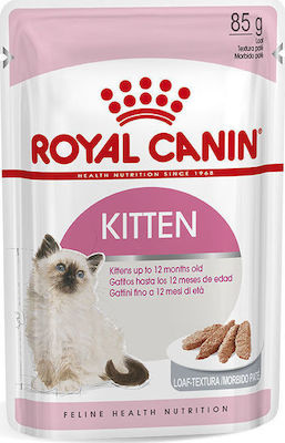 Royal Canin Kitten Πατέ Nasses Katzenfutter für Katze in Beutel 85gr 2655010