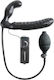 Pipedream Fetish Fantasy Series Inflatable Vibrating Strapless Strap-On Strapless Strap On with Dildo 16.5cm with Vibration in Black Color