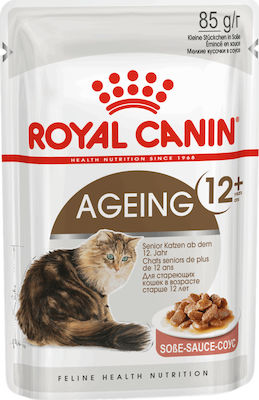 Royal Canin Ageing 12+ Hrană umedă pentru Pisică Bătrână în Pungă 85gr 2610010