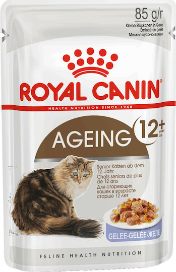 Royal Canin Ageing 12+ Nassfutter für Ältere Katzen in Beutel 85gr