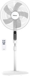 Primo PRSF-80414 800414 Pedestal Fan 80W Diameter 45cm with Remote Control