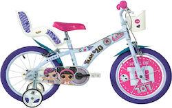 Dino Bikes LOL 16 Zoll Kinderfahrrad BMX Mehrfarbig