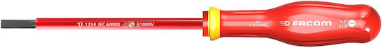 Facom Electrician 1000V Long Screwdriver Straight Size 6.5x150mm