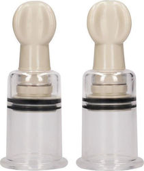 Shots Ouch Suction Cup Αναρροφητής Sfârcuri Transparent 2buc OU279TRA