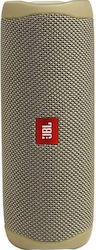 JBL Flip 5 Αδιάβροχο Ηχείο Bluetooth 20W με Διάρκεια Μπαταρίας έως 12 ώρες Μπεζ