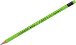 Lyra Neon Pencil HB with Eraser Green /green