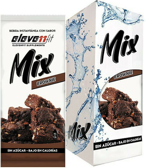 Eleven Fit Χυμός σε Σκόνη Mix Brownie Χωρίς Ζάχαρη 9gr
