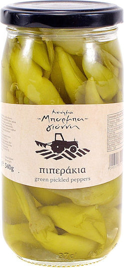 Μπάρμπα Γιάννη Τουρσί Πιπεράκια σε Βαζo 340gr