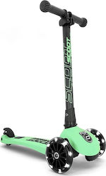 Scoot & Ride Kids Scooter Foldable Highwaykick 3 3-Wheel for 3-6 Years Green