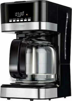 MPM Programmable Filter Coffee Machine 950W Black