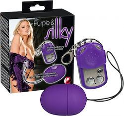 You2Toys Purple & Silky Vibro-Bullet Vibrator Bullet with Remote Control 05854400000 Purple