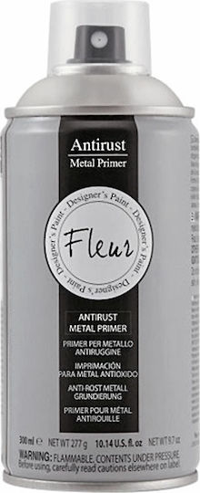 Fleur Spray Grundierung Primer Antirugginespray mit Metallisch Effekt Transparent 300ml