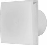 Europlast Wall-mounted Ventilator Bathroom 125mm White with Cover