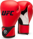 UFC Stand Up Boxhandschuhe aus Kunstleder Rot