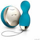 Lelo Hula Beads Vibrator Egg with Remote Control 10cm Turquoise