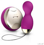 Lelo Hula Beads Vibrator Ouă cu Telecomandă 8cm Violet