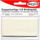 Meyco Glue Stickers Double Sided 3D Gluepads 400τμχ for Crafts 30gr