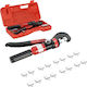 vidaXL Hydraulic Clamping Press Mold Set 4-60mm 143783 Hand Tool