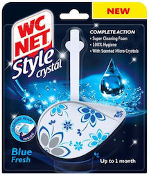 Wc Net Style Crystal Block Toilette mit Duft Blau Frisch 36.5gr