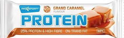 MaxSport High Fibre 0% Trans Fat Baton cu 25% Proteină & Aromă Mare Caramel 60gr