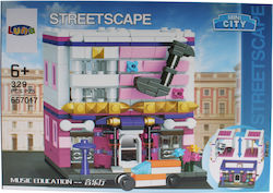 Luna Building Block Streetscape Music Education for 6+ years 329pcs