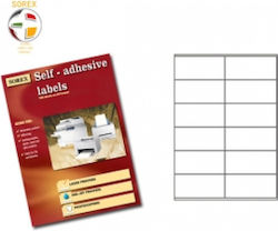 Sorex 1200 Selbstklebende A4-Etiketten 105x48mm