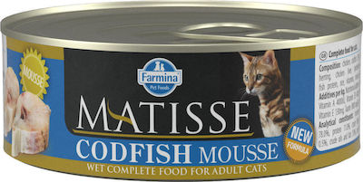 Farmina Matisse Wet Food for Adult Cats In Can with Fish Mousse 1pc 85gr