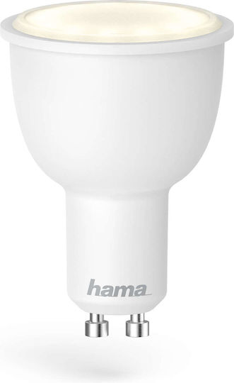 HAMA Smart LED Bulb 4.5W for Socket GU10 RGB 300lm Dimmable