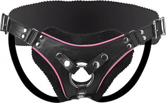 XR Strap U Flamingo Low Rise Strap-On Harness Harnașament în Culoare Negru