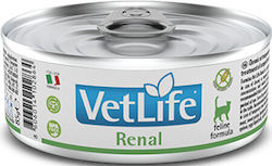 Farmina Vet Life Renal Hrana umeda pentru pisici adulte in Poate cu Pui / Sardină 85gr 1buc