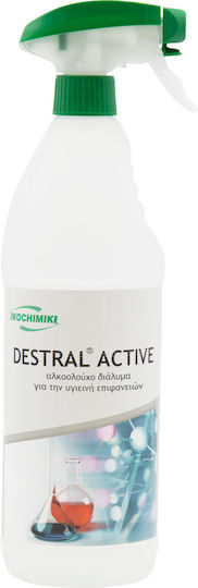 Ikochimiki Destral Active Επαγγελματικό Καθαριστικό Spray Γενικής Χρήσης με Απολυμαντική Δράση 1lt