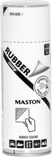 Maston Spray Schutzfolie RUBBERcomp mit Matt Effekt White 400ml