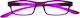 Zippo Women's Reading Glasses +2.50 in Purple c...